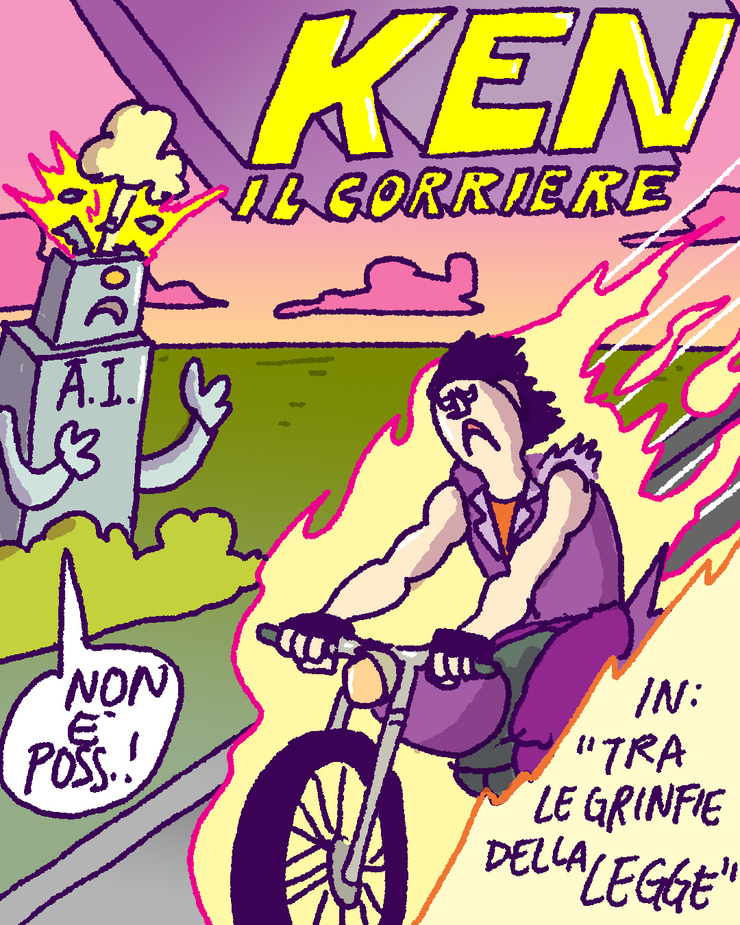 Ken il Corriere in: Tra le Grinfie della Legge