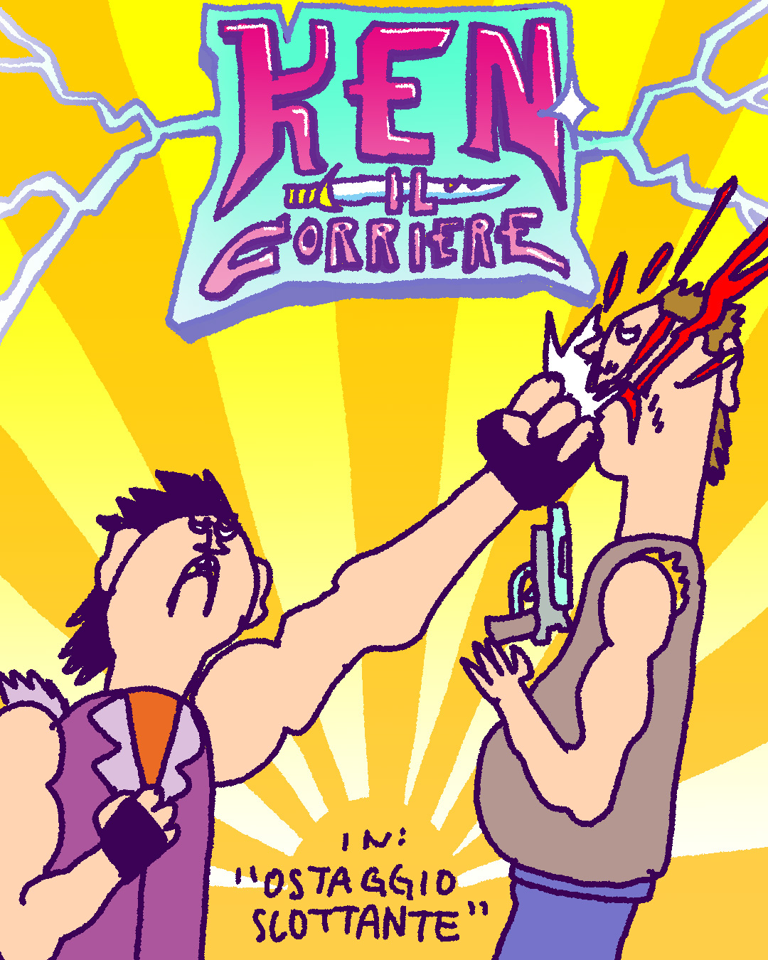 Ken il Corriere in: Ostaggio Scottante